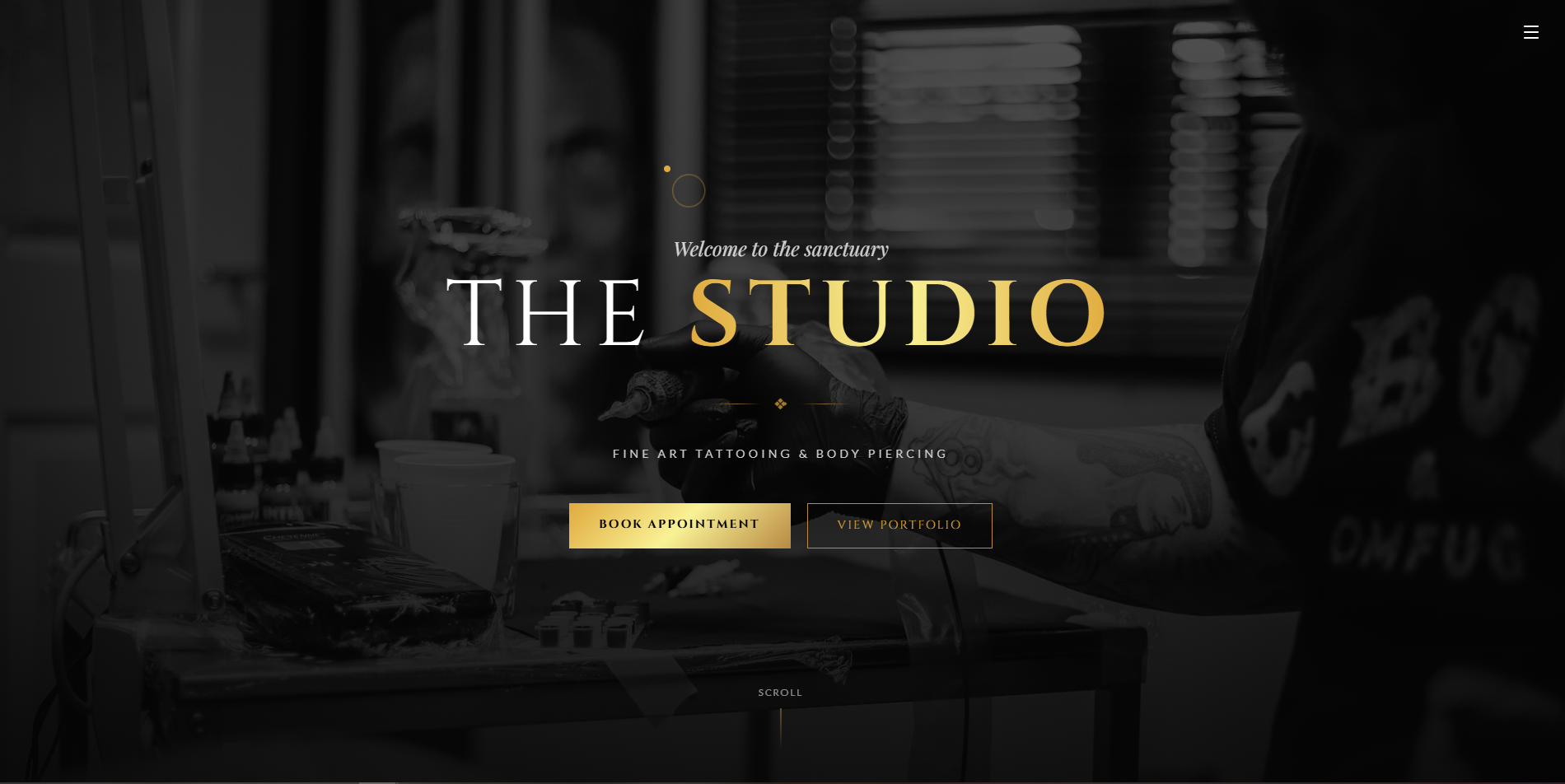 Tattoo Studio Website